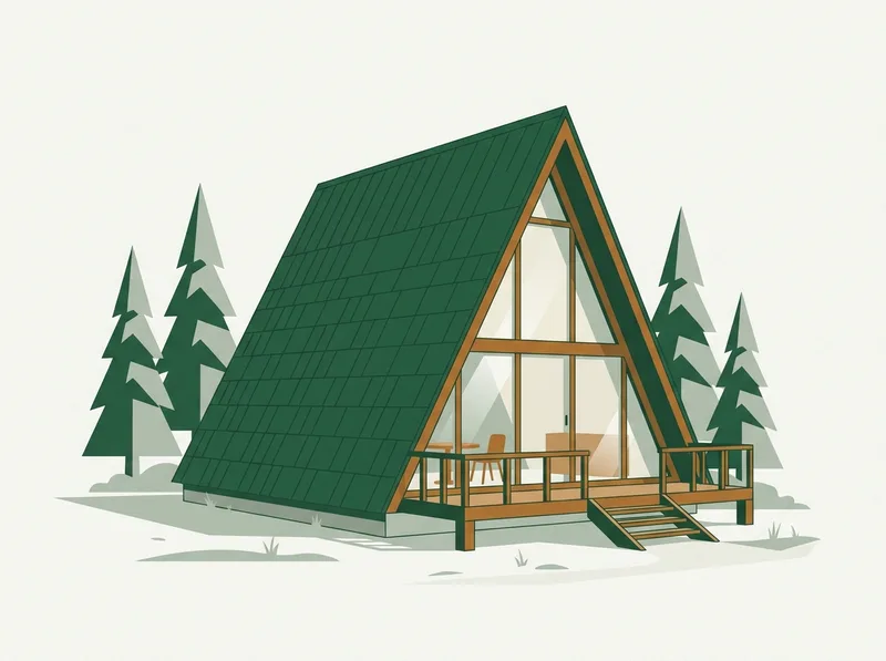 A-frame hiše